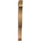 Ekena Millwork Funston Traditional Rough Sawn Bracket, Western Red Cedar, 4"W x 34"D x 46"H BKT04X34X46FST01RWR - alternate 2
